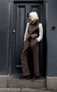 Woollen Anthracite Pants