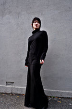 Load image into Gallery viewer, Wool Jersey Godet Skirt
