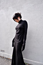 Load image into Gallery viewer, Wool Jersey Godet Skirt
