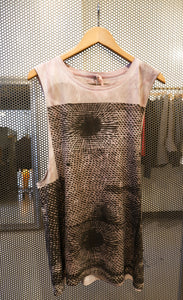 CTSB200 Cotton Organic Tank Star Burst Astrology
