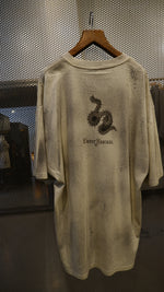Load image into Gallery viewer, OTDISHAEJF50 Oversized Cotton Tee Distressed Haeckel Jellyfish Collection
