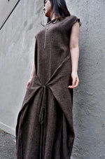 Load image into Gallery viewer, Woollen Pinafore Dress
