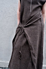 Load image into Gallery viewer, Woollen Pinafore Dress
