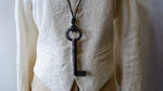 Load image into Gallery viewer, PENDANT - Oxidised key
