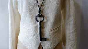 PENDANT - Oxidised key