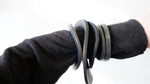 Load image into Gallery viewer, BRACELET - Leather &amp; resin ( 5 set )

