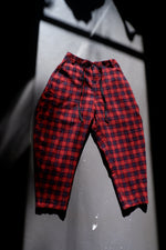 Load image into Gallery viewer, Checkered Tapered Jester Pants
