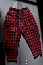 Load image into Gallery viewer, Checkered Tapered Jester Pants
