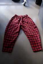 Load image into Gallery viewer, Checkered Tapered Jester Pants
