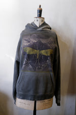 Load image into Gallery viewer, Haeckel Tineida Heavy Cotton Hoodie Distressed
