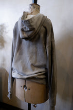 Load image into Gallery viewer, Haeckel Tineida Heavy Cotton Hoodie Distressed
