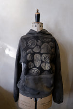 Load image into Gallery viewer, Haeckel Terebratula Heavy Cotton Hoodie Distressed
