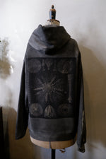 Load image into Gallery viewer, Haeckel Terebratula Heavy Cotton Hoodie Distressed
