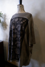 Load image into Gallery viewer, Haeckel Lagena Heavy Cotton Tee Distressed and Oversized
