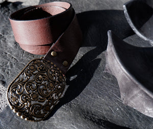 Filigree Buckle Belt