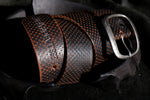 Load image into Gallery viewer, Perforated Leather Belt
