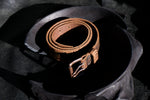 Load image into Gallery viewer, Brown Wash Belt (B) with Double Pin Buckle
