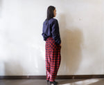 Load image into Gallery viewer, Checkered Tapered Jester Pants
