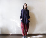 Load image into Gallery viewer, Checkered Tapered Jester Pants
