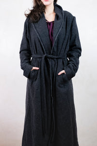 Woollen Drape Coat