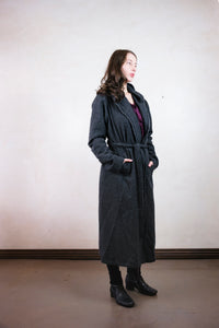 Woollen Drape Coat