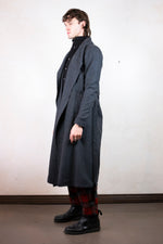 Load image into Gallery viewer, Woollen Drape Coat
