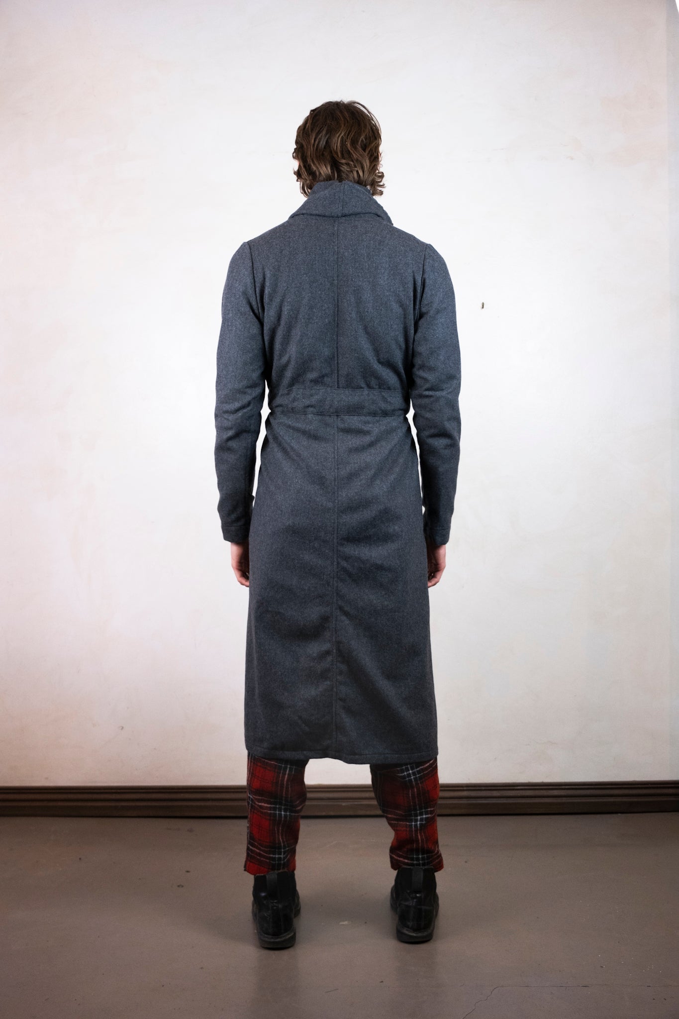 Woollen Drape Coat