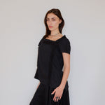 Load image into Gallery viewer, Capped Sleeve Square Neck Top
