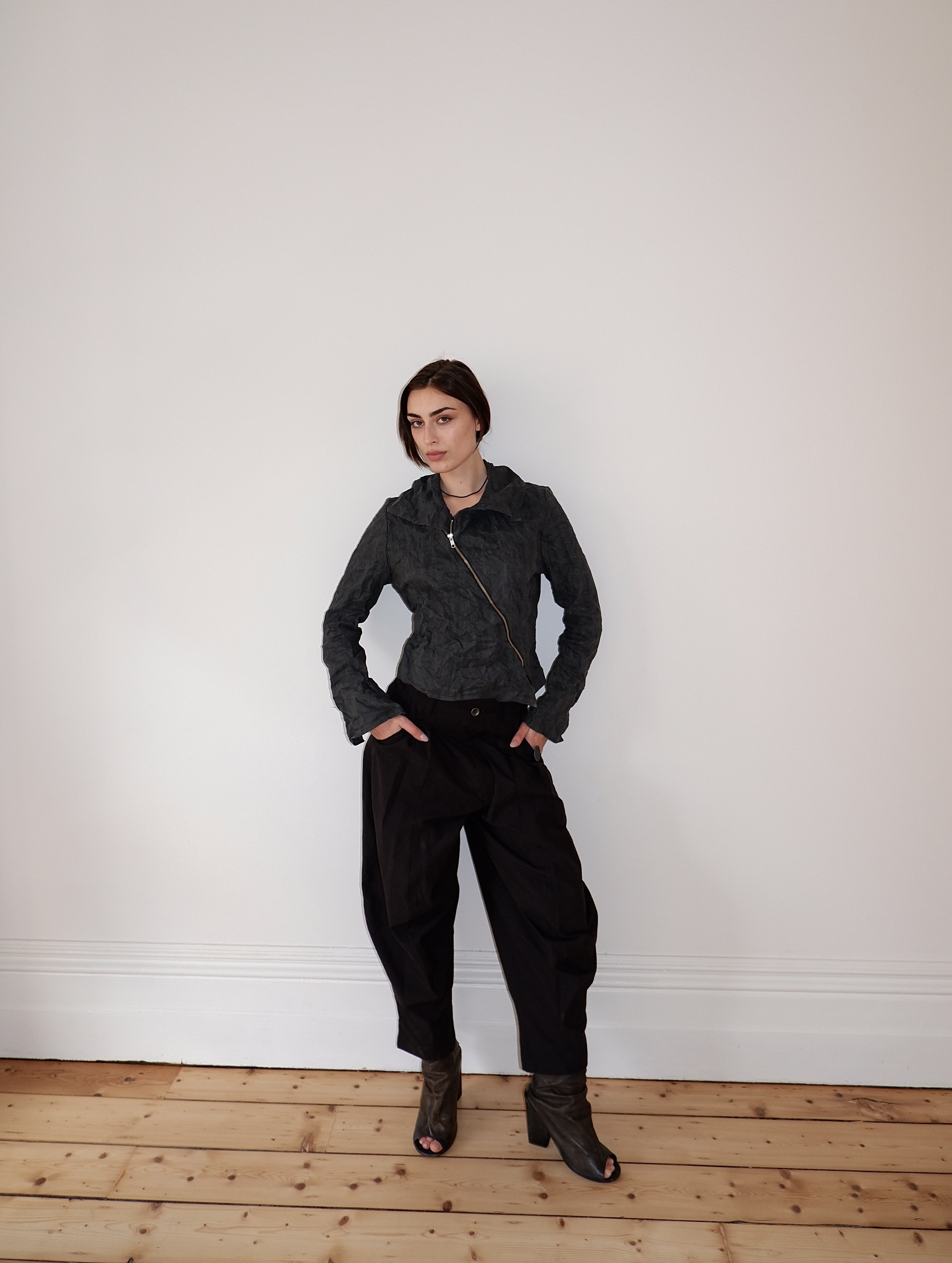 Asymmetric Zip Jacket