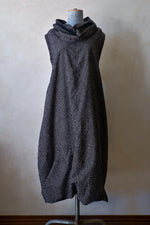 Load image into Gallery viewer, Hirsch Dress Black &amp; White Dots

