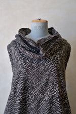 Load image into Gallery viewer, Hirsch Dress Black &amp; White Dots

