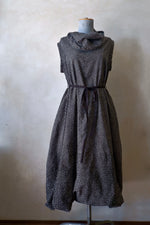 Load image into Gallery viewer, Hirsch Dress Black &amp; White Dots
