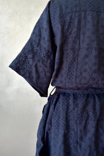 Load image into Gallery viewer, Laced Patchwork Promener Picnic Dress
