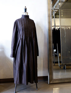 Plisse Shirt Dress