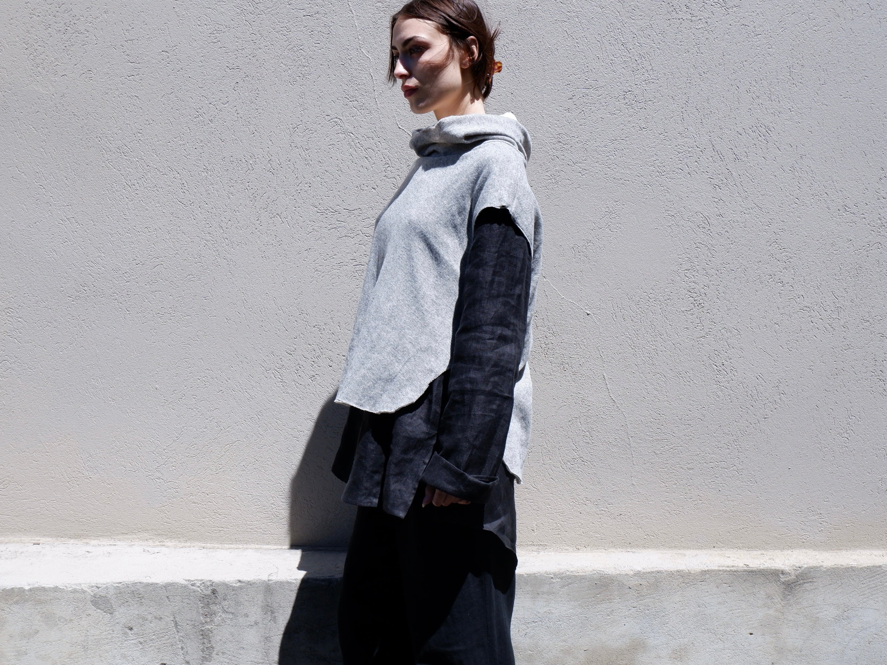 Dual Layer Hooded Vest