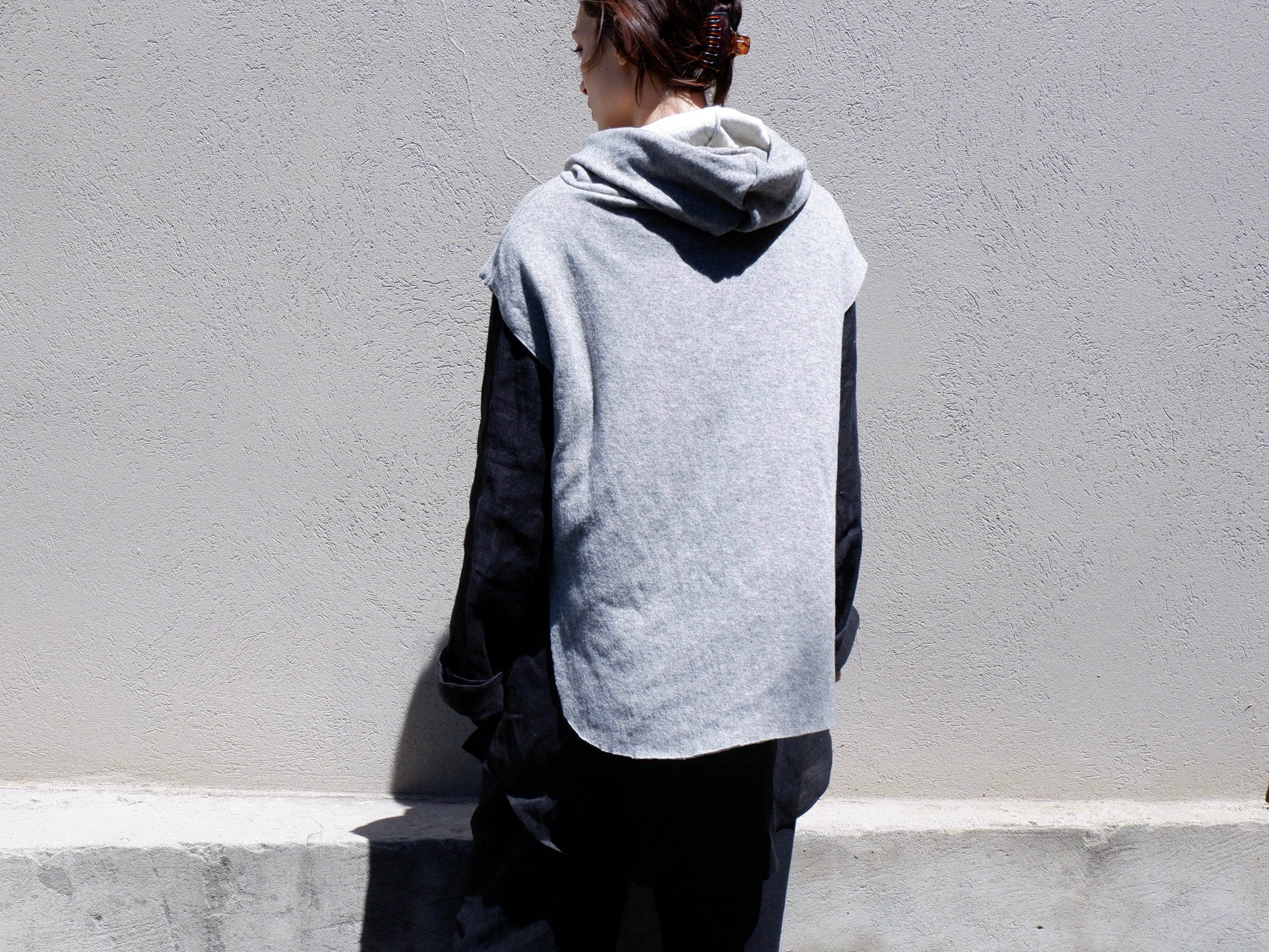 Dual Layer Hooded Vest
