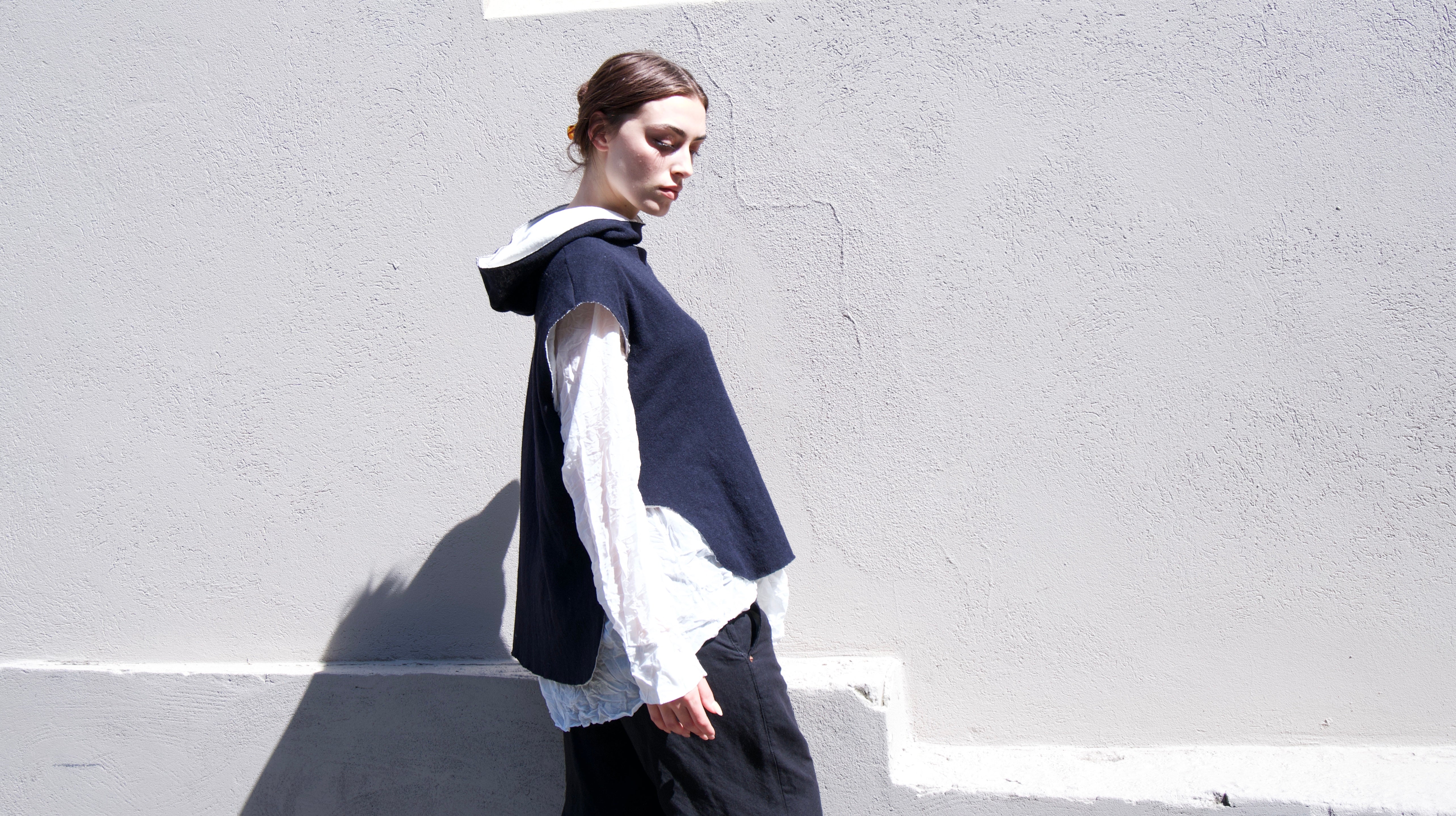 Dual Layer Hooded Vest