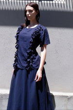 Load image into Gallery viewer, Sleeved Tie Knot Top

