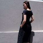 Load image into Gallery viewer, Shirring Plisse Dress
