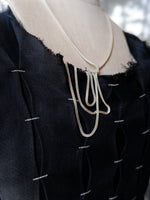 Load image into Gallery viewer, Stephanie Said Silk Square Chain 100cm
