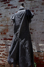 Load image into Gallery viewer, Feathered sleeved dress
