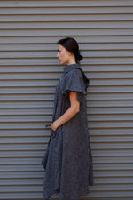 Load image into Gallery viewer, Feathered sleeved dress
