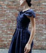 Load image into Gallery viewer, Shirring Plisse Dress
