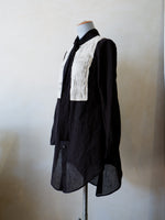 Load image into Gallery viewer, Tucked Bib Shirt
