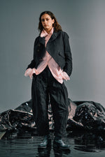 Load image into Gallery viewer, Pleat Baggy Pants

