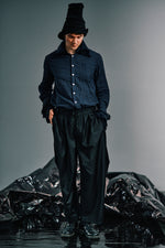 Load image into Gallery viewer, Pleat Baggy Pants
