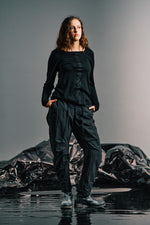 Load image into Gallery viewer, Front Strip Long Sleeve Top
