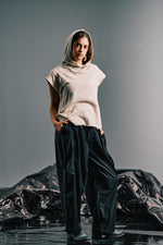 Load image into Gallery viewer, Pleat Baggy Pants
