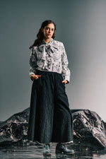 Load image into Gallery viewer, Jacquard Wide Leg Pants
