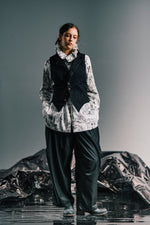 Load image into Gallery viewer, Pleat Baggy Pants
